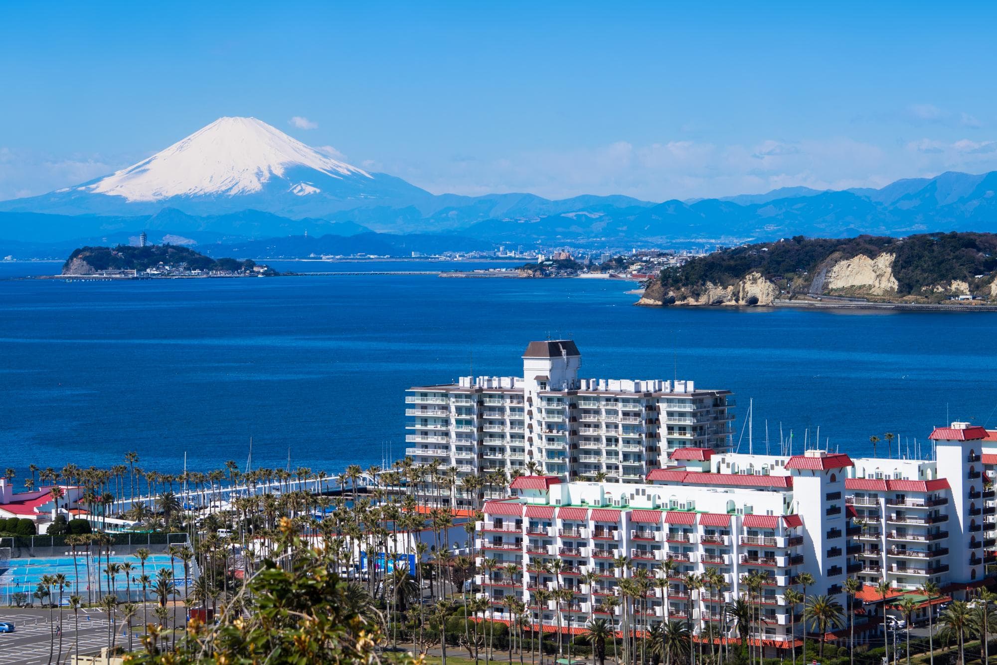 富士山と海が見えるリゾートマンション