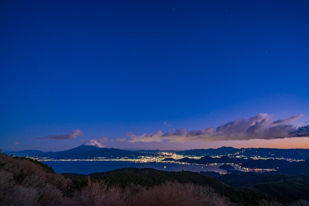 達磨山高原展望台から見える景色