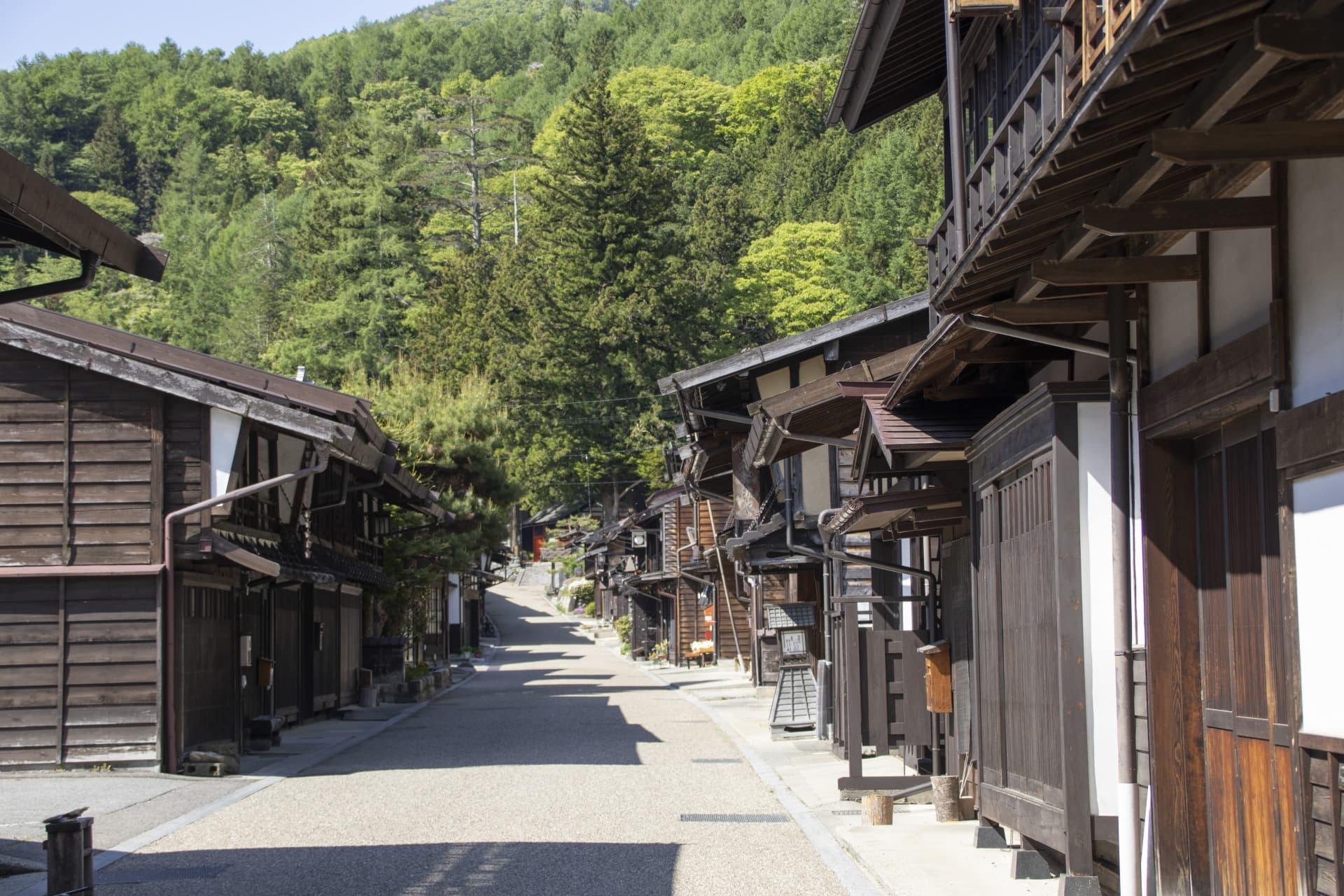 古民家がある街並み